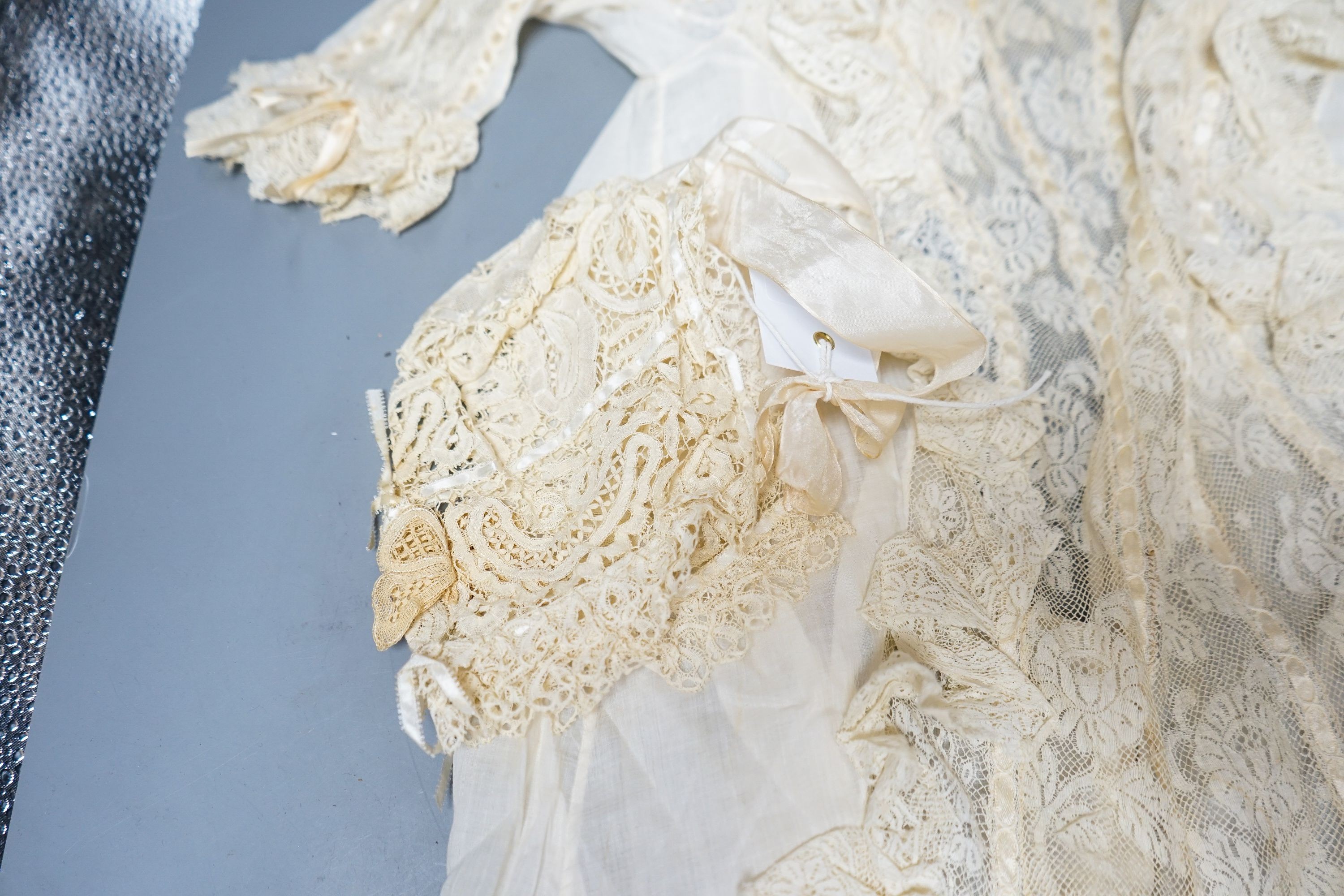 A Victorian christening gown